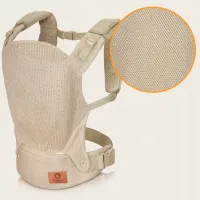 Marsupiu pentru copii Lionelo Margareet Air (LN.226766) 20 kg / Beige photo 6