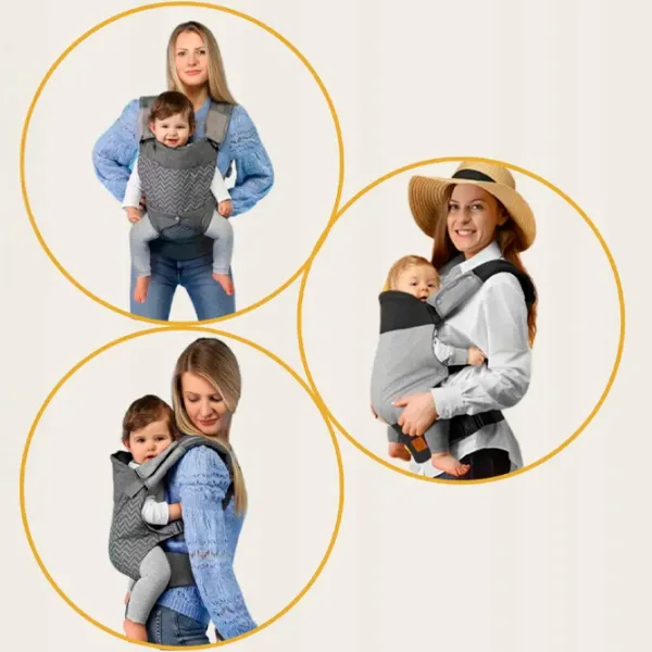 Marsupiu pentru copii Lionelo Margareet Air (LN.226766) 20 kg / Beige photo 7