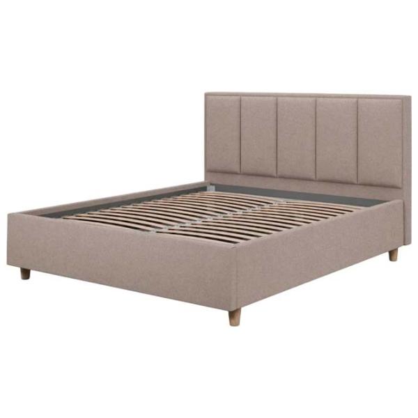 Кровать Crinela Stenli Modern Glow 04 140 x 200 см / Фанера / Капучино photo 2