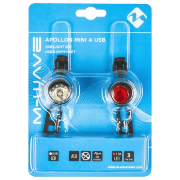 Фонарик Messingschlager M-WAVE Apollon Mini Черный  photo 3
