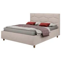 Кровать Crinela Solomia Modern Glow 03 140 x 200 см / Фанера / Бежевый