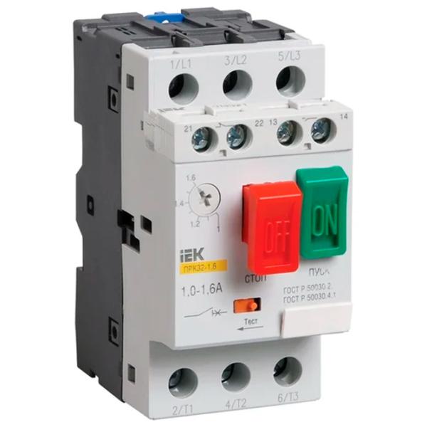 Starter IEK DMS11-D16 1.6 A / 230 V - 600 V photo 1
