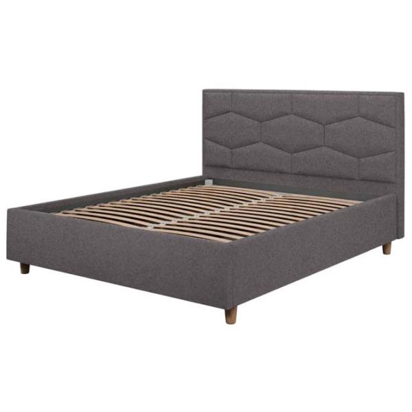 Кровать Crinela Solomia Modern Glow 19 160 x 200 см / Фанера / Антрацит photo 3