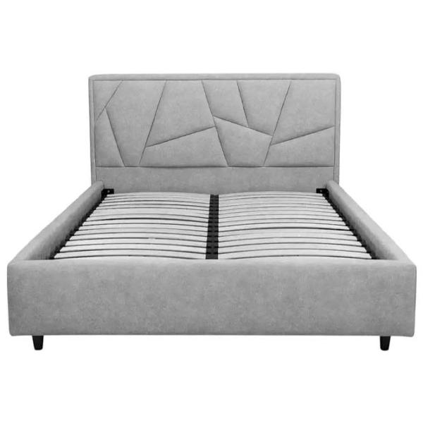 Кровать Crinela Seul Modern Velluto 02 140 x 200 см / Фанера / Бежевый photo 3