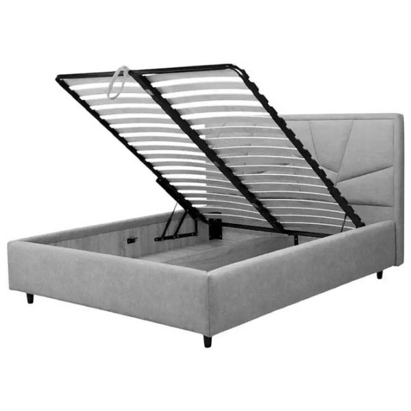 Кровать Crinela Seul Modern Velluto 02 180 x 200 см / Фанера / Бежевый photo 4