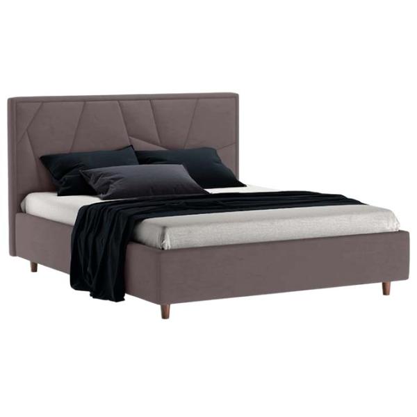 Кровать Crinela Seul Modern Velluto 16 180 x 200 см / Фанера / Серый photo 1