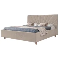 Кровать Crinela Sunny Modern Glow 04 180 x 200 см / Фанера / Капучино