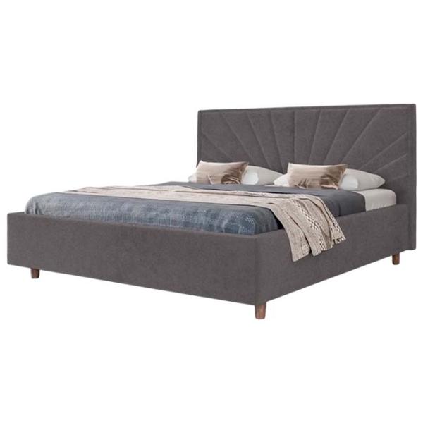 Кровать Crinela Sunny Modern Glow 19 140 x 200 см / Фанера / Антрацит photo 1