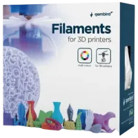 Filament Gembird 3DP-PLA1.75GE-01-W White photo 2