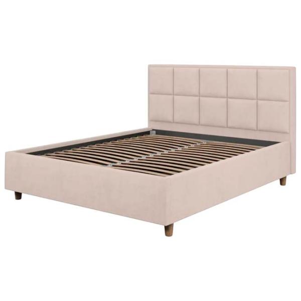 Pat Crinela Tatiana Modern Velluto 02 180 x 200 cm / Placaj / Beige photo 2 Pat Crinela Tatiana Modern Velluto 02 180 x 200 cm / Placaj / Beige photo 2