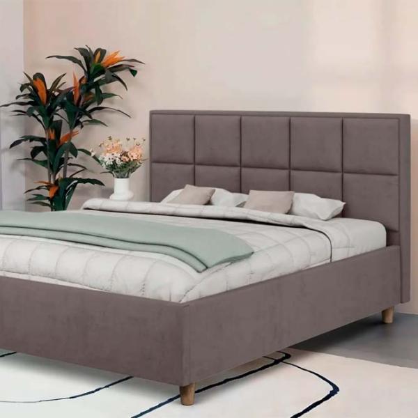 Pat Crinela Tatiana Modern Velluto 16 160 x 200 cm / Placaj / Gray photo 4 Pat Crinela Tatiana Modern Velluto 16 160 x 200 cm / Placaj / Gray photo 4