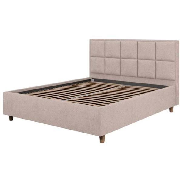 Кровать Crinela Tatiana Modern Glow 03 140 x 200 см / Фанера / Бежевый photo 3