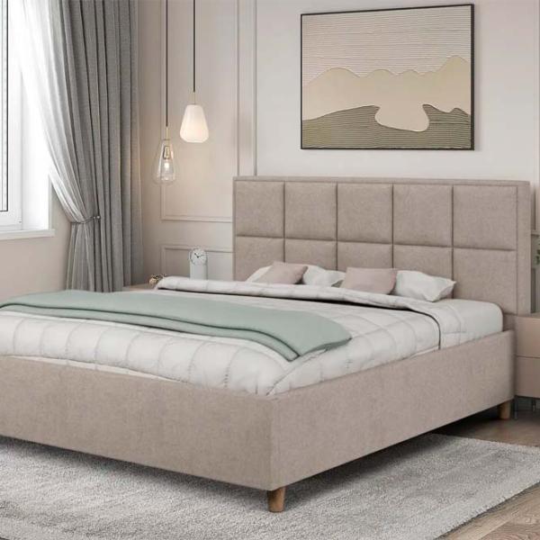 Кровать Crinela Tatiana Modern Glow 04 180 x 200 см / Фанера / Капучино photo 4