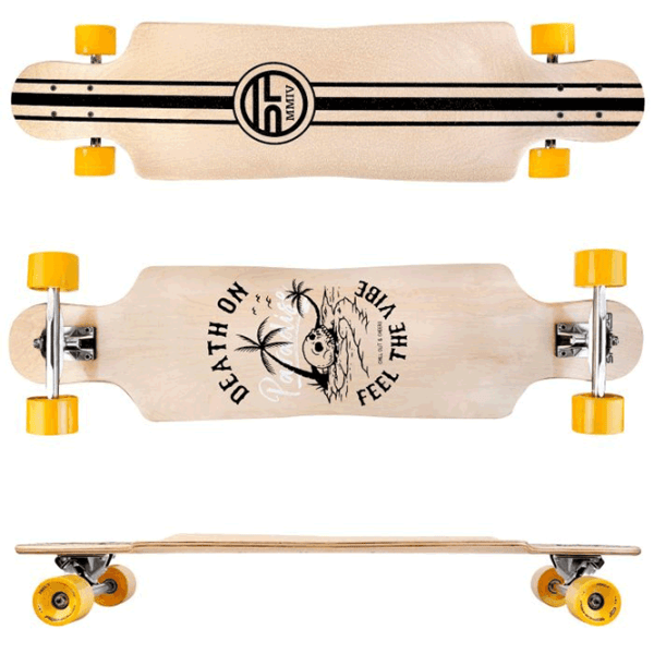 Skateboard Spokey LongBay Канадский клен / Бежевый photo 1