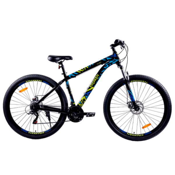 Велосипед Krakken Flint 29" 20" Сталь / Черный Синий photo 1