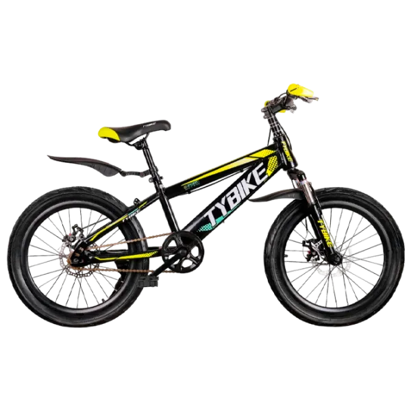 Bicicletă TyBike BK-10 20" 20" Oțel / Yellow Black photo 1