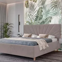 Pat Crinela Sunny Modern Velluto 15 180 x 200 cm / Placaj / Silver-gray photo 3
