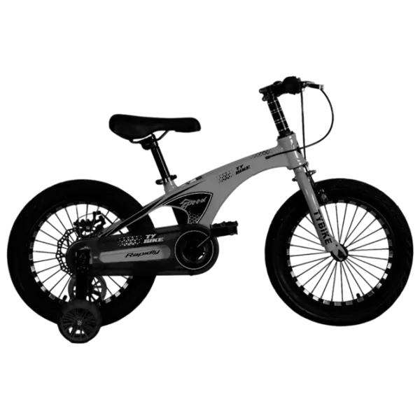 Bicicletă TyBike BK-08 16" 16" Aliaj de magneziu / Gray Black photo 1
