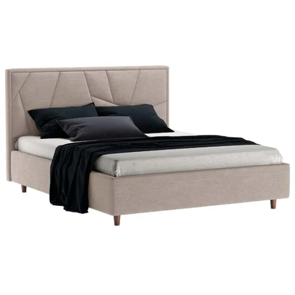 Кровать Crinela Seul Modern Glow 03 140 x 200 см / Фанера / Бежевый photo 1