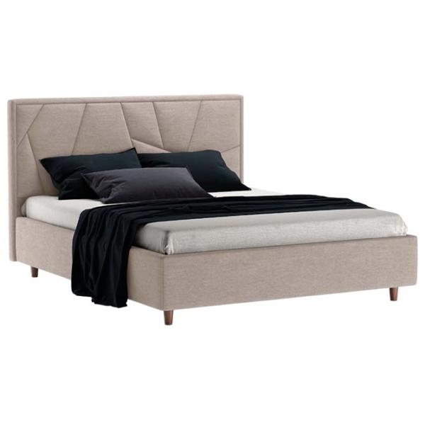 Кровать Crinela Seul Modern Glow 03 140 x 200 см / Фанера / Бежевый photo 1