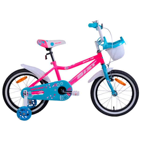 Bicicletă Aist Wiki 16 16 16" 16" Oțel / Pink White photo 1