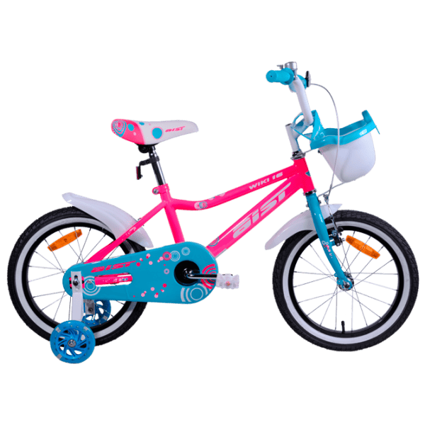 Bicicletă Aist Wiki 16 16 16" 16" Oțel / Pink White photo 1