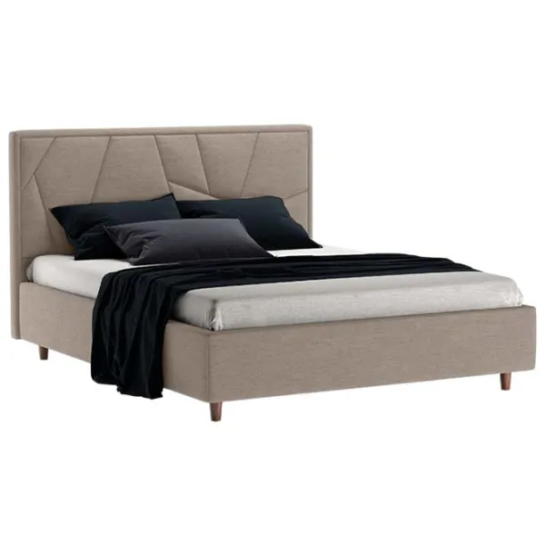 Кровать Crinela Seul Modern Glow 04 140 x 200 см / Фанера / Капучино photo 1