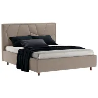 Кровать Crinela Seul Modern Glow 04 160 x 200 см / Фанера / Капучино