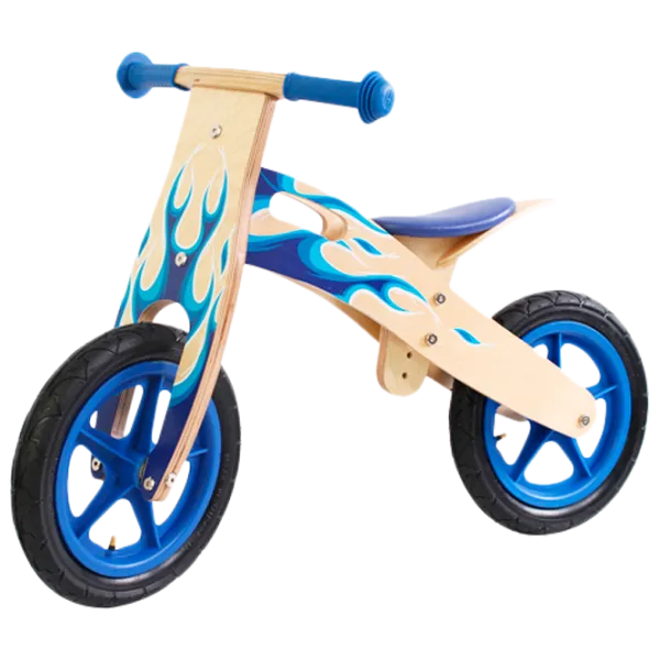 Bicicletă fără pedale Chipolino Balance  Lemn / Blue  photo 1