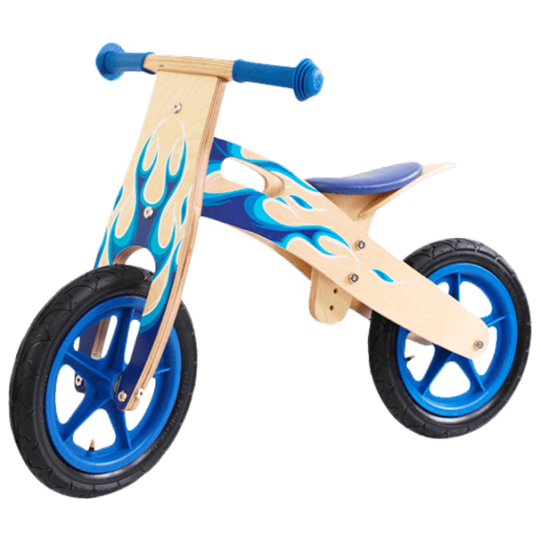 Bicicletă fără pedale Chipolino Balance  Lemn / Blue  photo 1