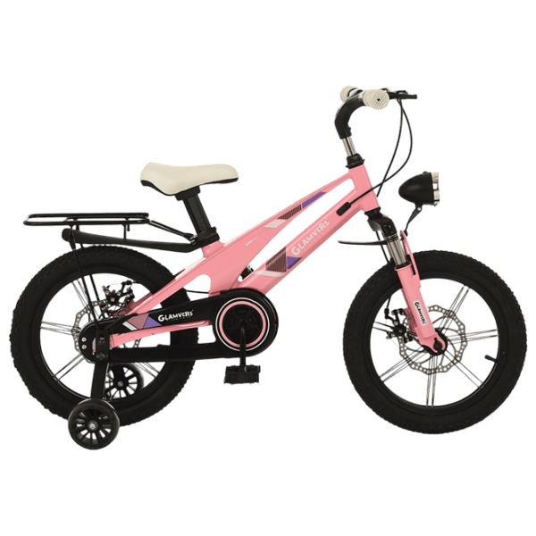 Bicicletă Glamvers Cross Spoke 16" 16" Aliaj de magneziu / Pink Black photo 1