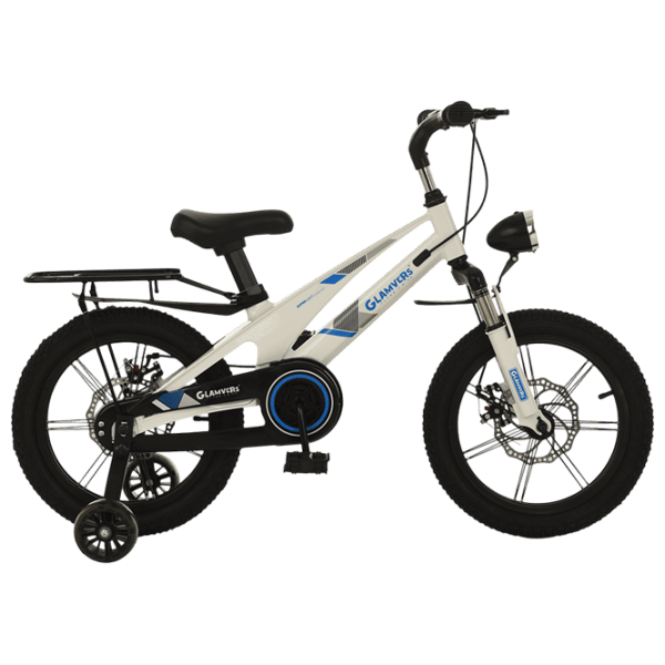Bicicletă Glamvers Cross Spoke 16" 16" Aliaj de magneziu / White Blue photo 1
