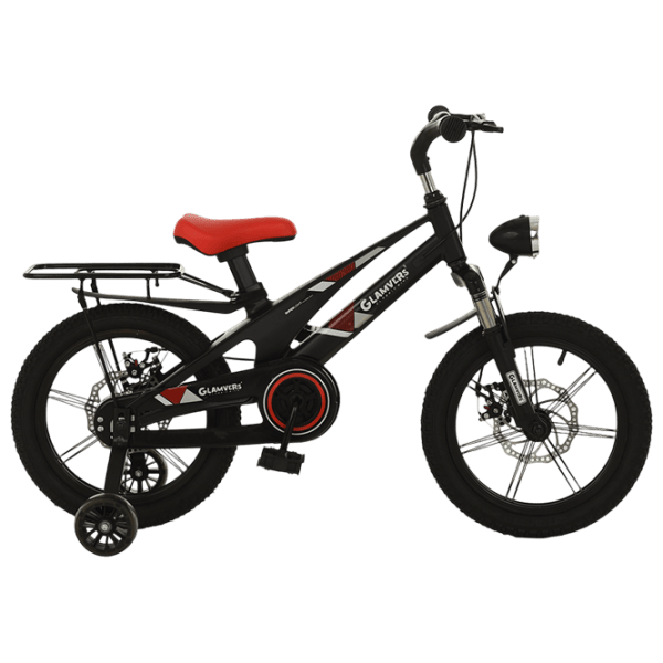 Bicicletă Glamvers Cross Spoke 16" 16" Aliaj de magneziu / Black Red photo 1