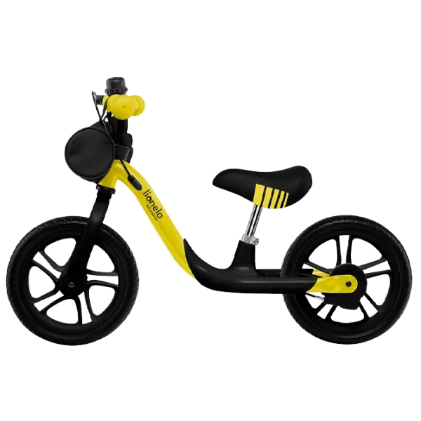 Bicicletă fără pedale Lionelo Arie 12" 12" Oțel / Yellow Lemon photo 1