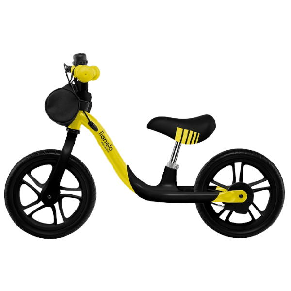 Bicicletă fără pedale Lionelo Arie 12" 12" Oțel / Yellow Lemon photo 1