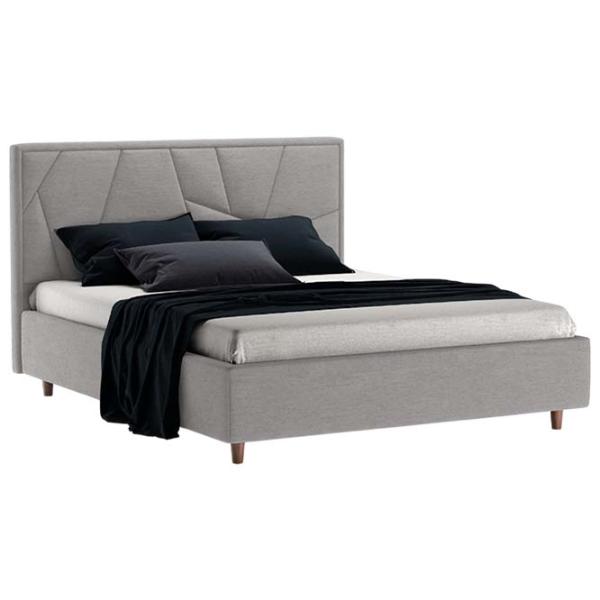 Кровать Crinela Seul Modern Glow 15 180 x 200 см / Фанера / Светло Серый photo 1