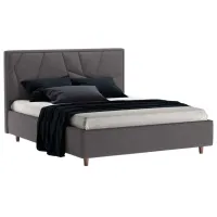 Кровать Crinela Seul Modern Glow 19 180 x 200 см / Фанера / Антрацит