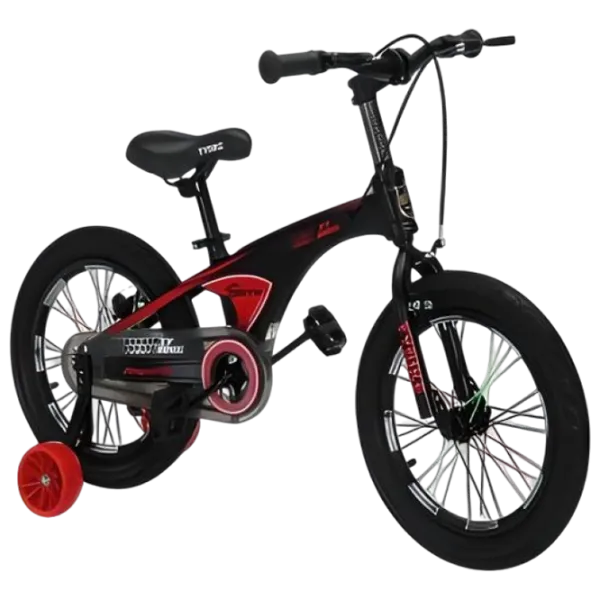 Велосипед TyBike BK-08 14" 14" Магниевый сплав / Черный Red photo 1