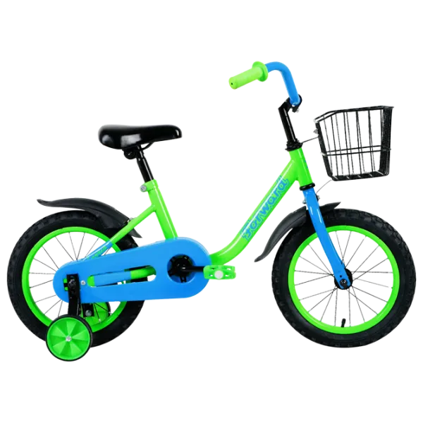 Велосипед Forward Barrio 14 14"  Сталь / Зеленый  photo 1