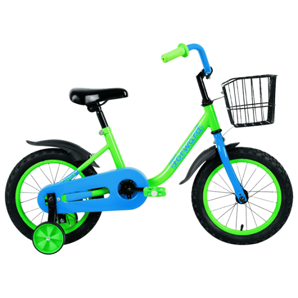 Велосипед Forward Barrio 14 14"  Сталь / Зеленый  photo 1