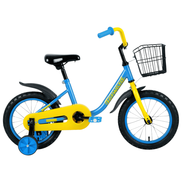 Велосипед Forward Barrio 14 14"  Сталь / Синий  photo 1