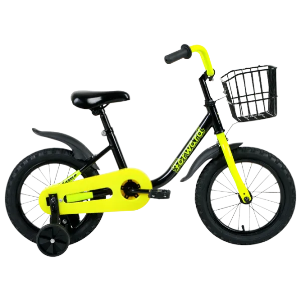 Велосипед Forward Barrio 14 14"  Сталь / Черный  photo 1