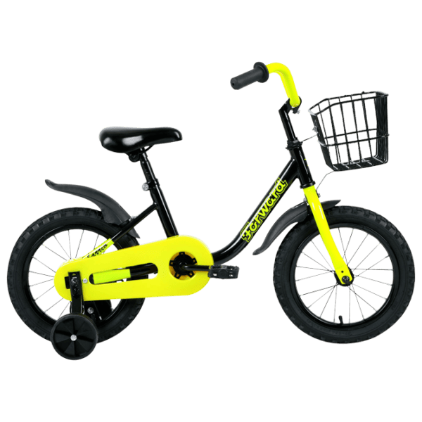 Велосипед Forward Barrio 14 14"  Сталь / Черный  photo 1