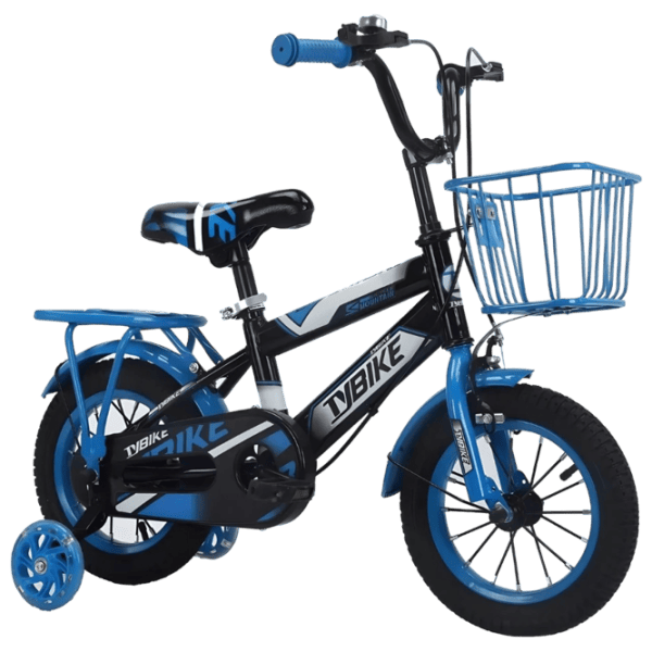 Велосипед TyBike BK-06 12" 12" Магниевый сплав / Синий Черный photo 1