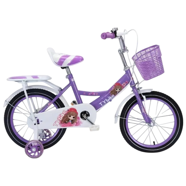 Bicicletă TyBike BK-011 12" 12" Oțel / Purple White photo 1
