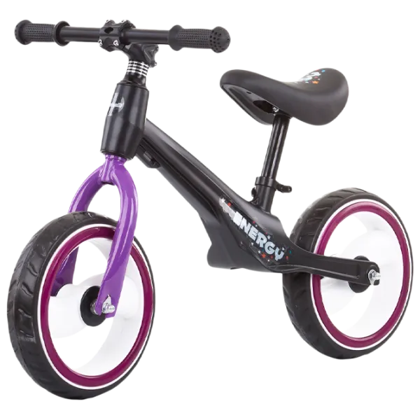 Беговел Chipolino Energy 12"  Магниевый сплав / Пурпурный Черный photo 1