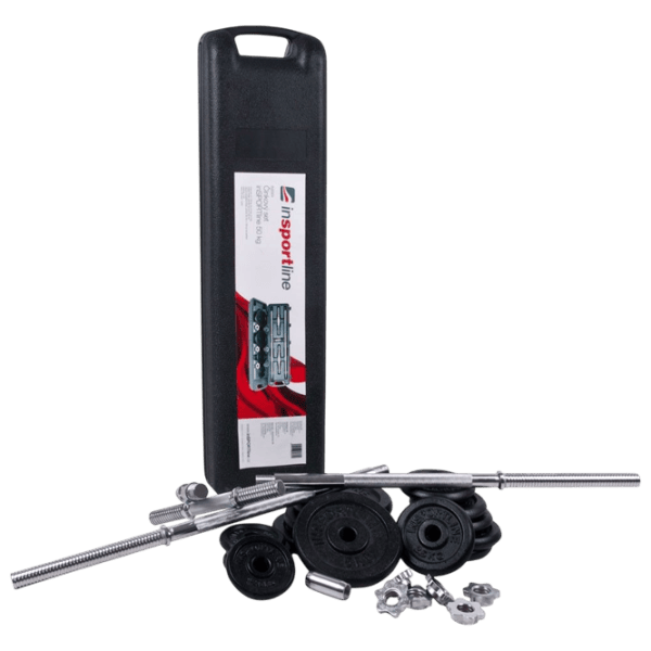 Set gantere Insportline IN 9364 52 kg / Cantitatea în set - 24 photo 1