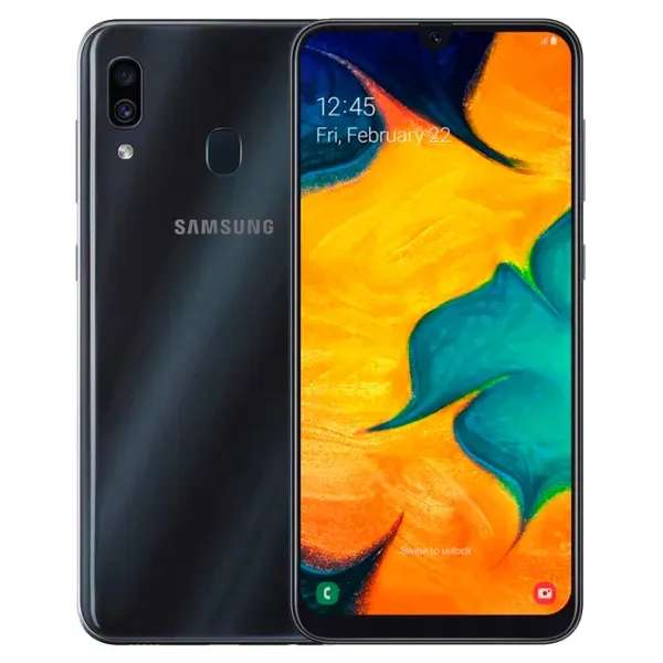 Samsung Galaxy A30 3 ГБ/ 32 ГБ/ Dual SIM/ Черный  photo 1 Samsung Galaxy A30 3 ГБ/ 32 ГБ/ Dual SIM/ Черный  photo 1