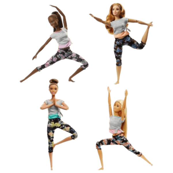 Păpușă Barbie Made To Move K-FTG80  gimnastă / 3+ photo 1