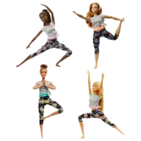 Кукла Barbie Made To Move K-FTG80  гимнастка / 3+